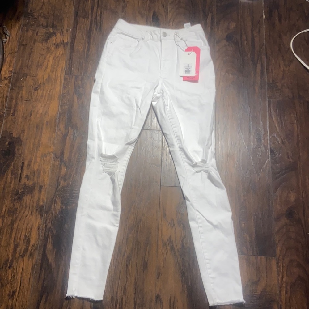 White jeans